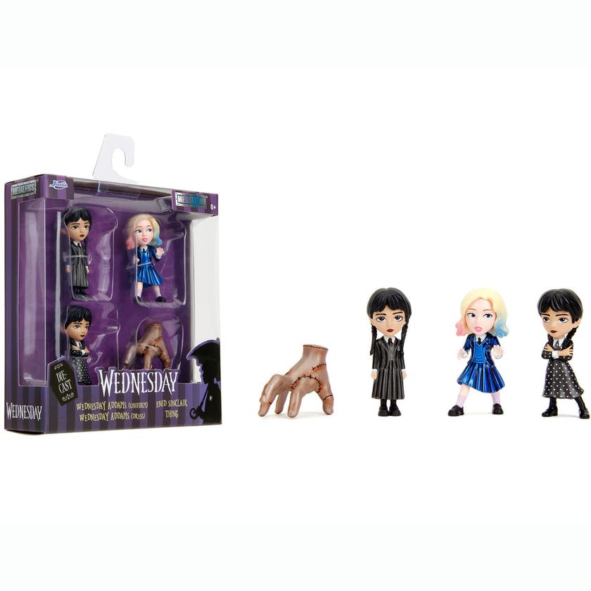 Wednesday Samlarfigur 4-Pack, 6 Cm