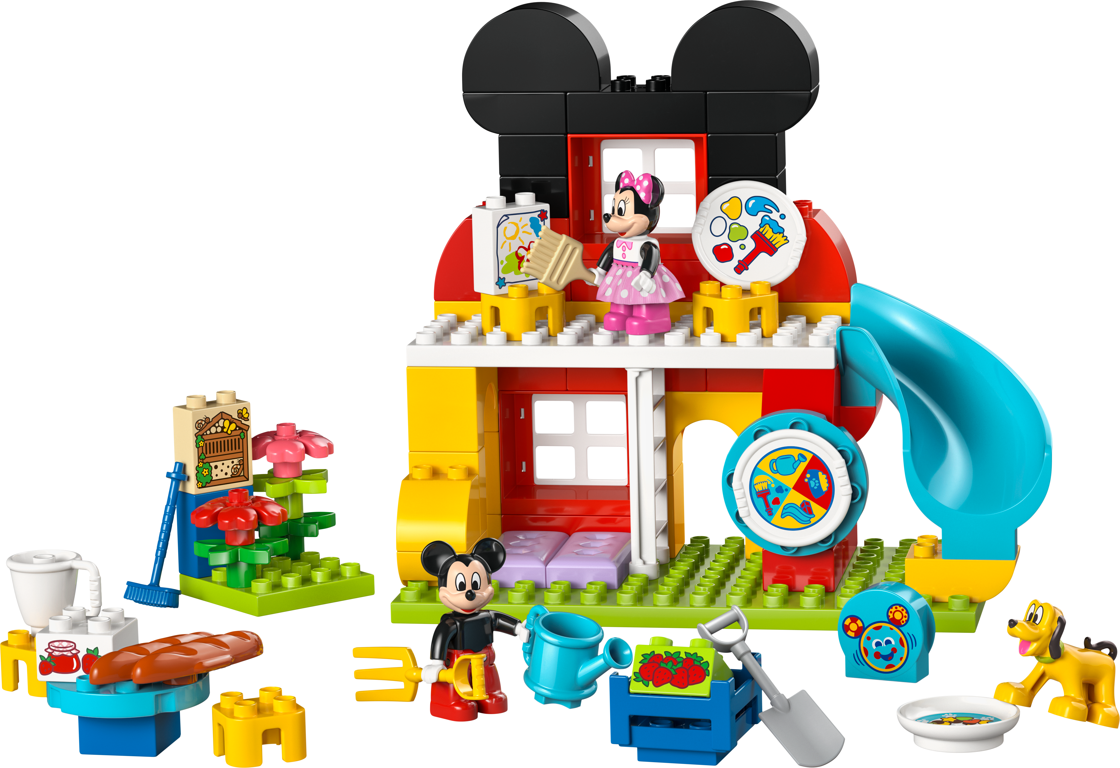 LEGO® DUPLO® │Disney Musse Piggs klubbhus med Mimmi och Pluto 10465