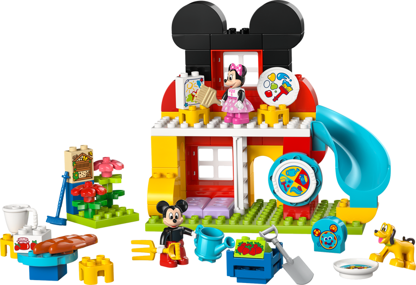 LEGO® DUPLO® │Disney Musse Piggs klubbhus med Mimmi och Pluto 10465
