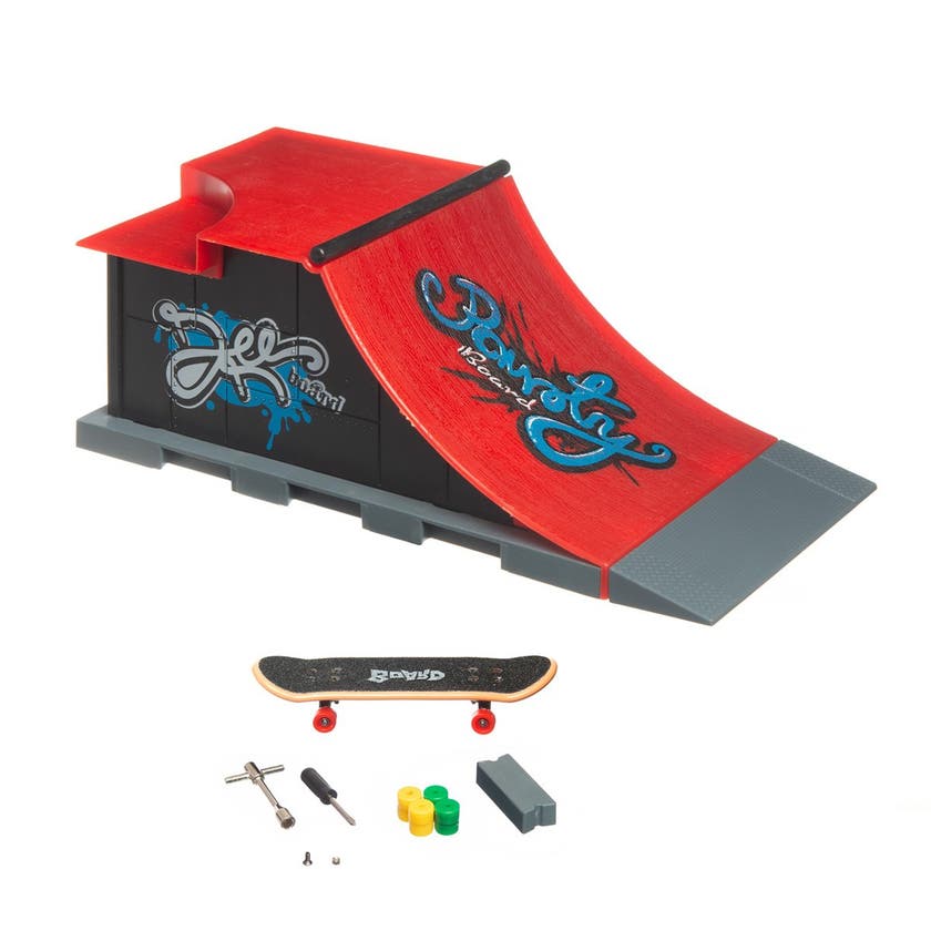 Skills, Finger skateboard, slope