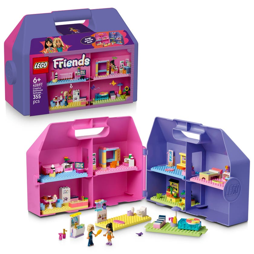 LEGO® Friends Kreativ dockskåpsväska Byggset 42697
