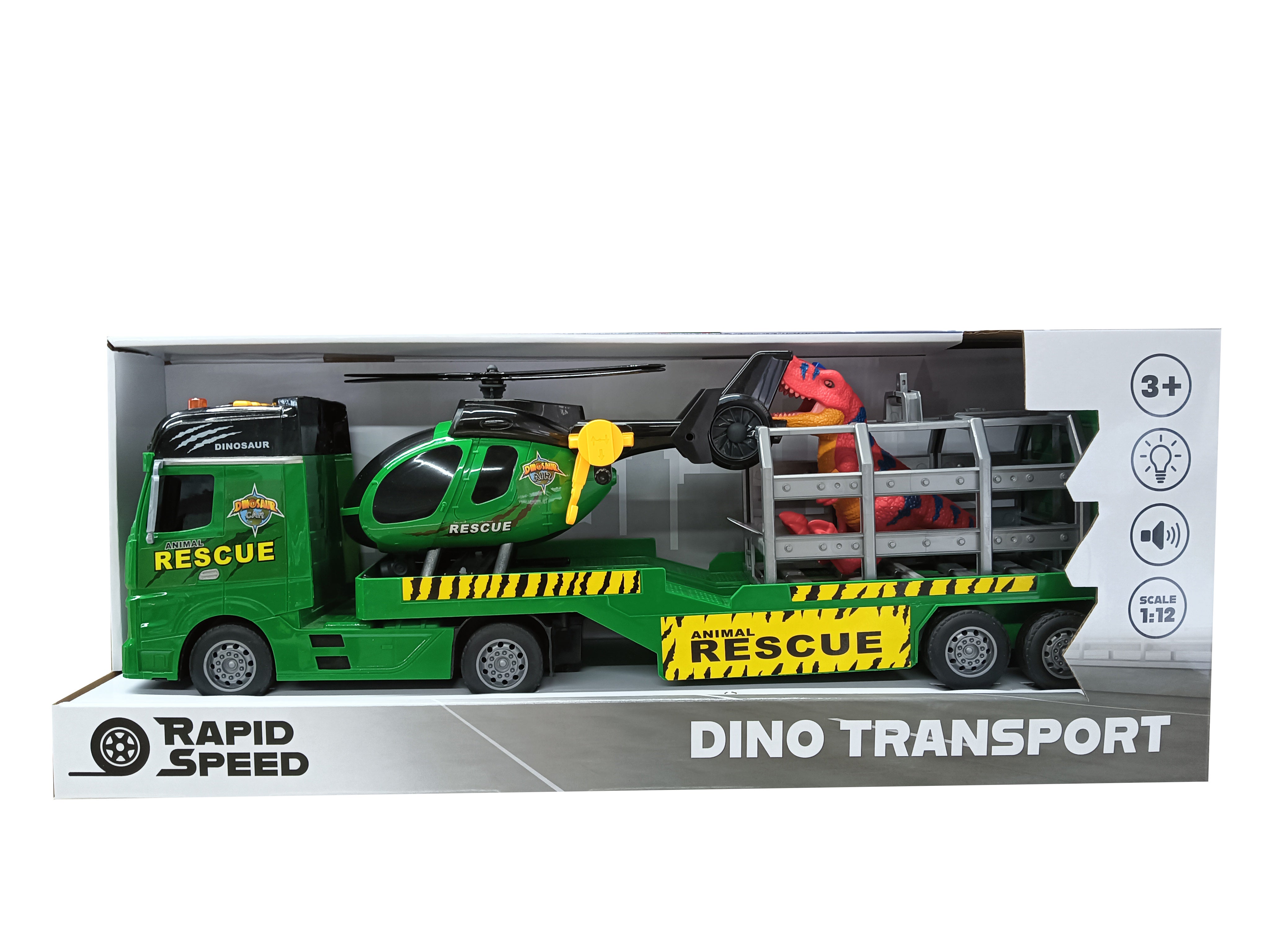 Rapid Speed, Dinosarie transport
