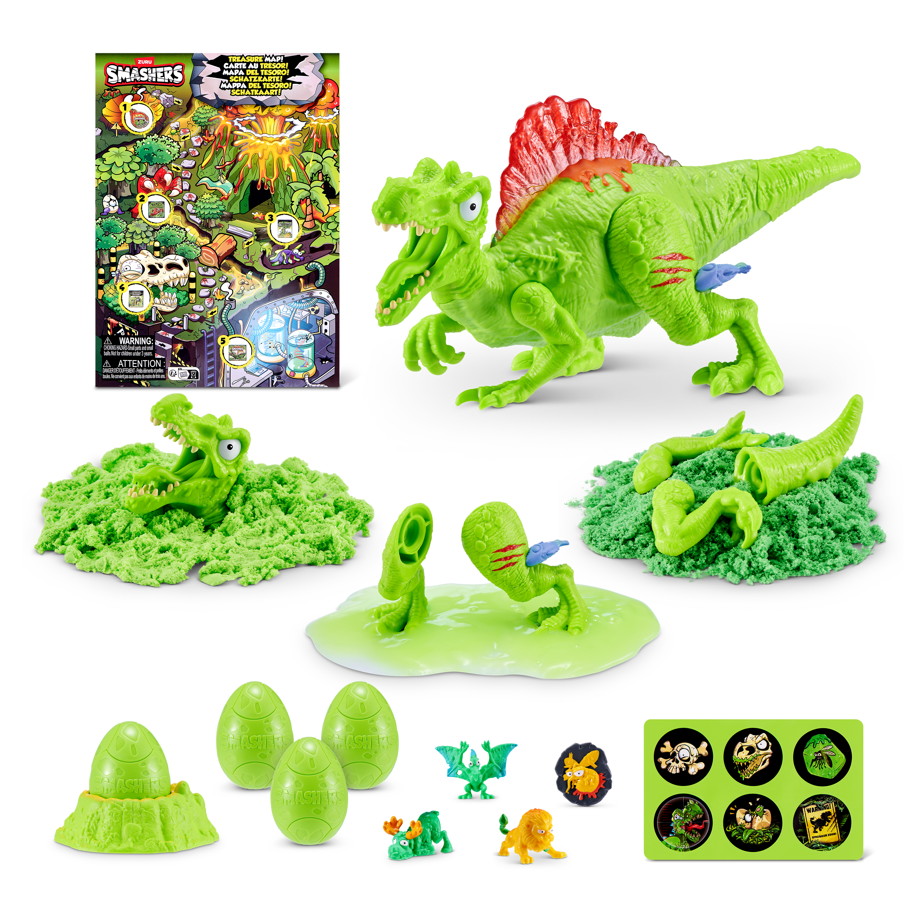 Smashers, Mega Jurassic Light, Up