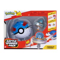 Pokémon Battle Spinner Munchlax with Great Ball