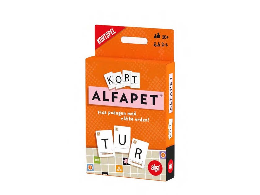 Alga, Kortspel Alfapet