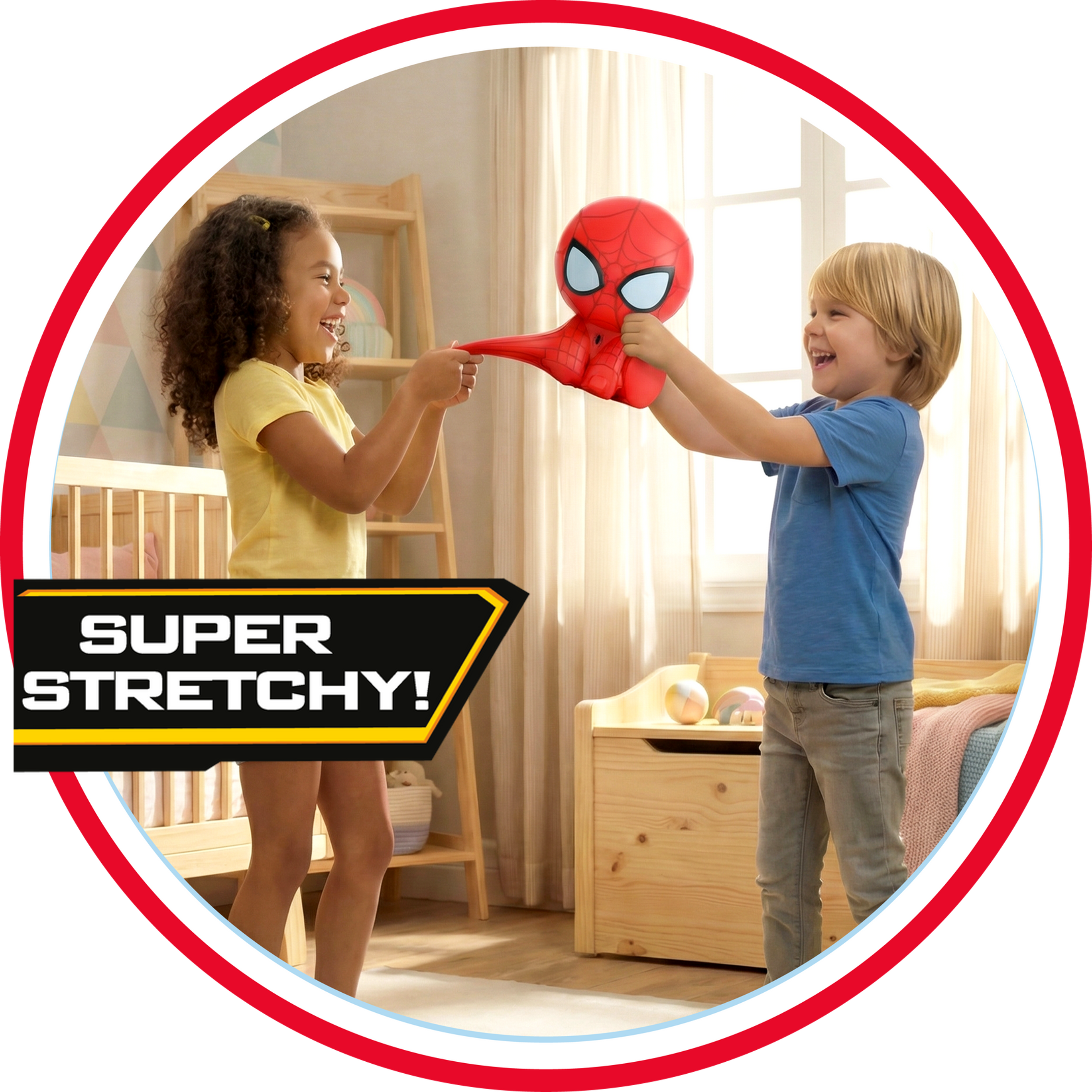 Jumbo Stretchy Spiderman Figure