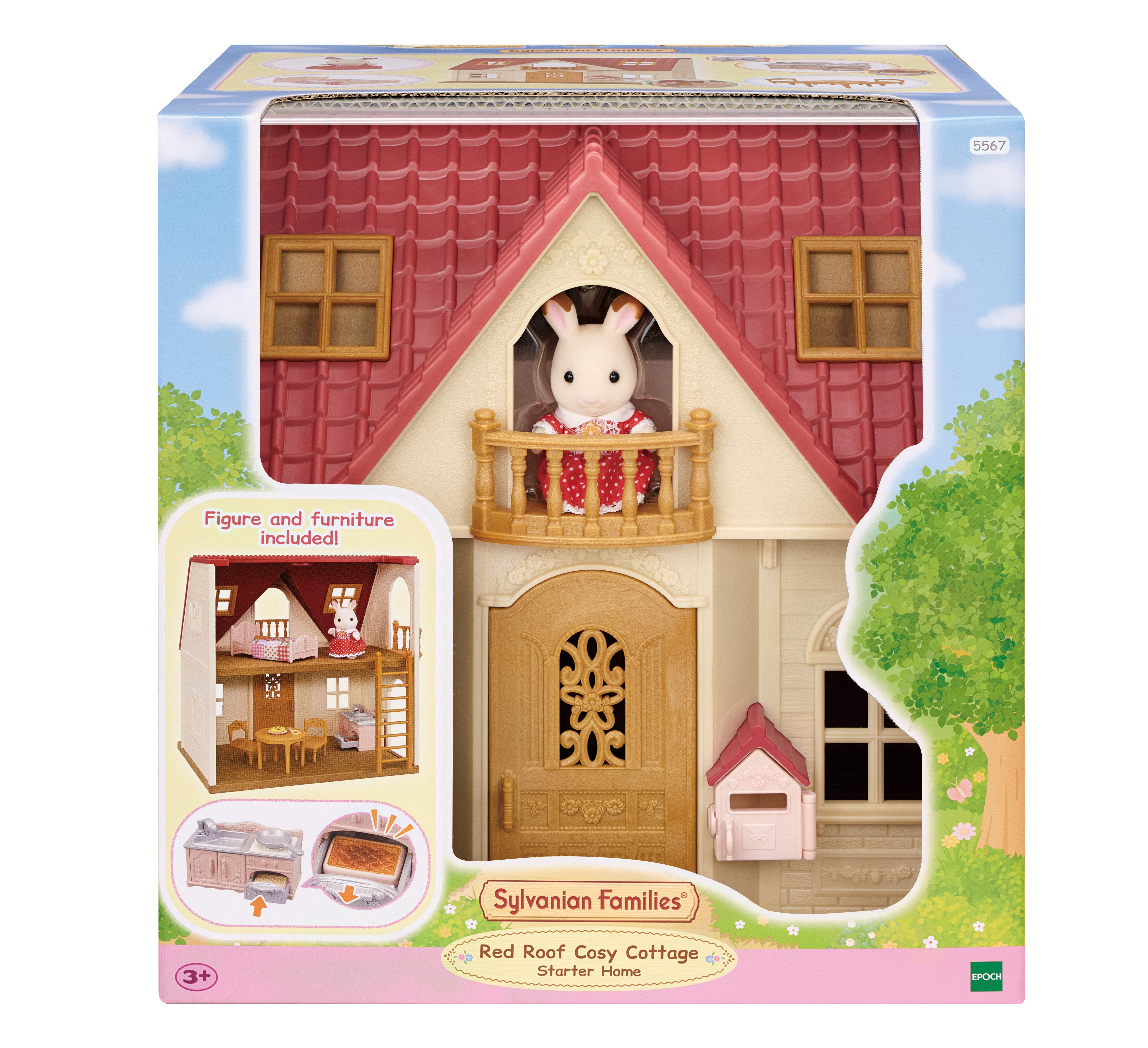 Sylvanian Families - Mysiga stugan startset