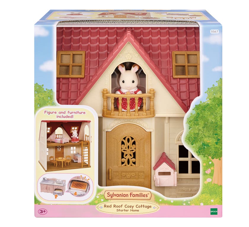 Sylvanian Families - Mysiga stugan startset