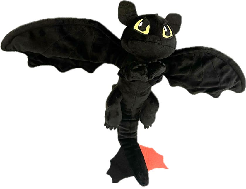 Dragons Movie Gliding Hug Toothless Plush 30 cm