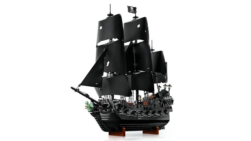 LEGO® Icons Kapten Jack Sparrows piratskepp, Byggset för vuxna 10365