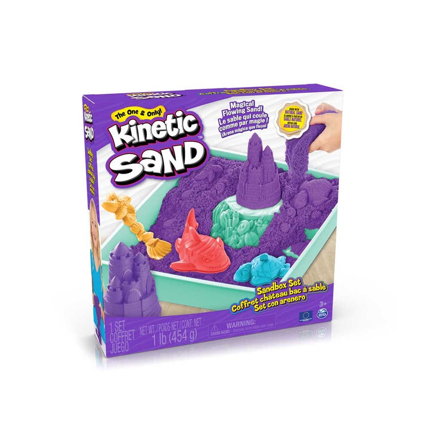 Kinetic Sand, Sandbox Set – lila