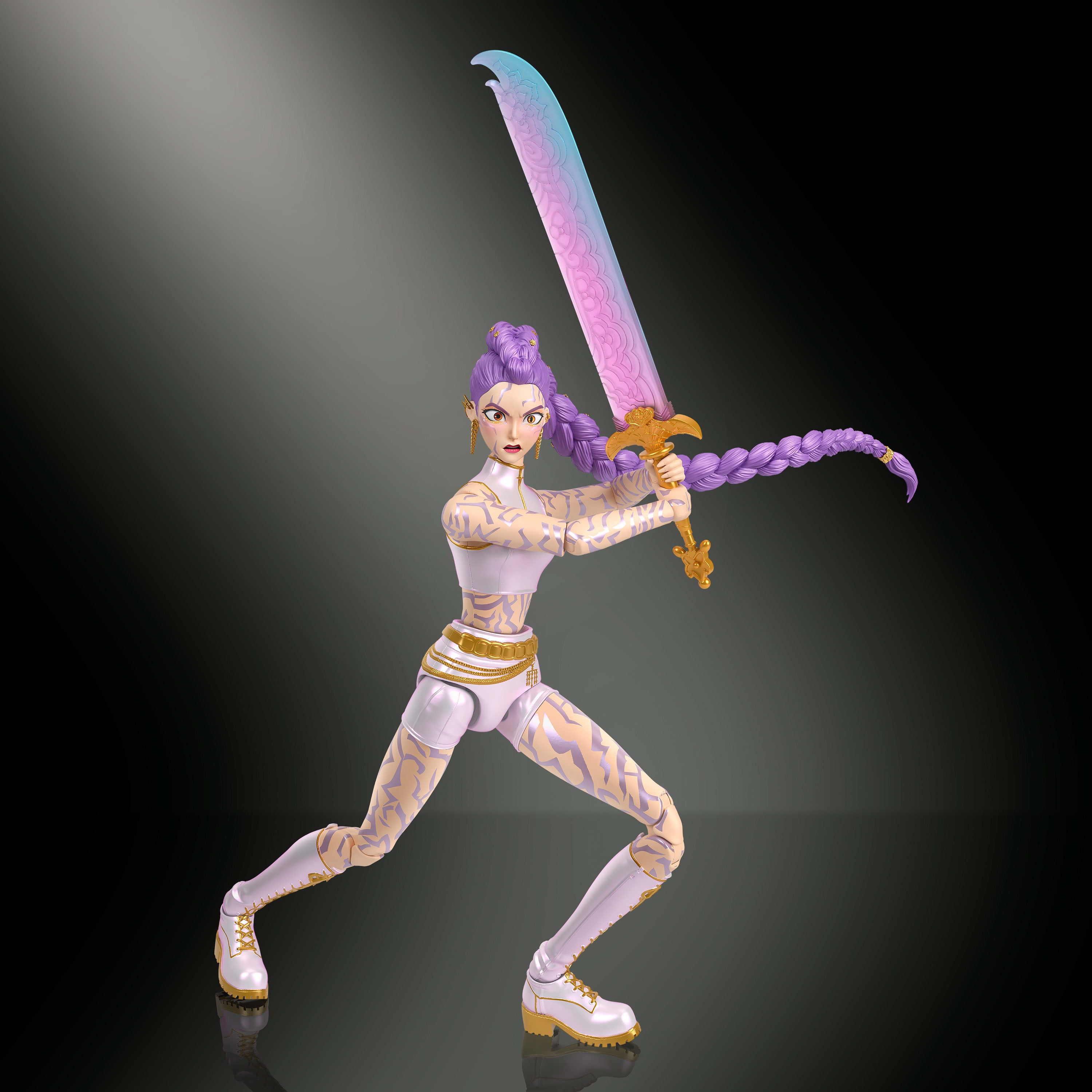 Mattel K-Pop Demon Hunters Rumi & Jinu figurer
