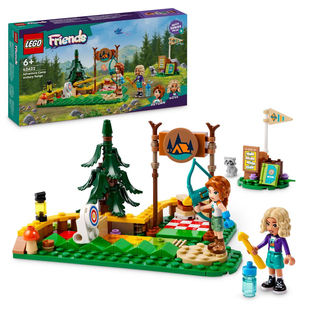 LEGO Friends 42622, Äventyrsläger – Bågskytte