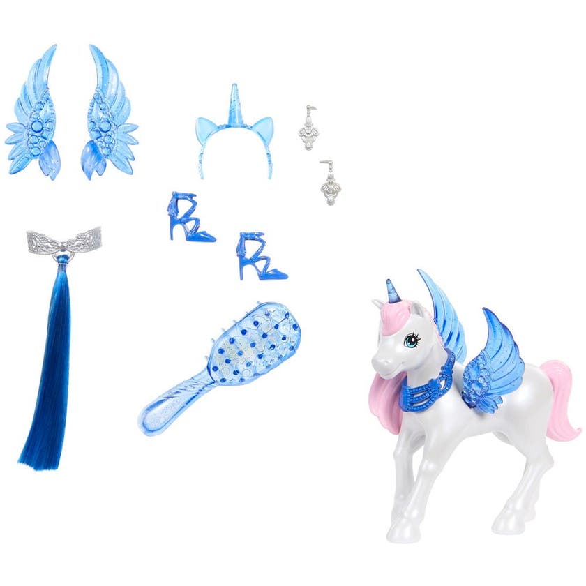 Barbie, Touch Of Magic Sapphire Alicorn Doll