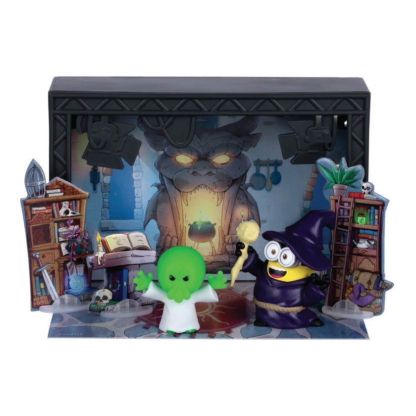 Minions & Monster - 5 cm Stage Set, 2 PK, Asst