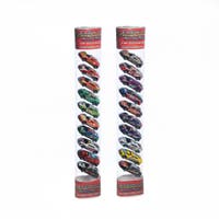 Rapid Speed, Metallbilar 10-Pack i Rör