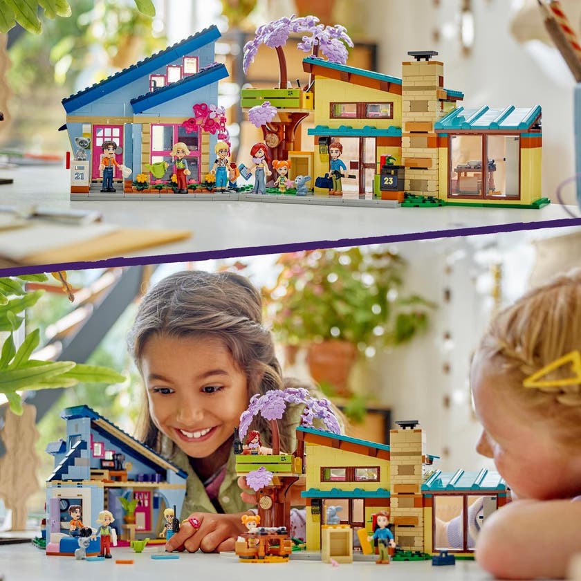 LEGO Friends 42620, Ollys och Paisleys familjehus