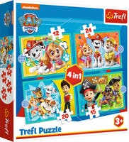 Trefl Paw Patrol pussel 4 i 1