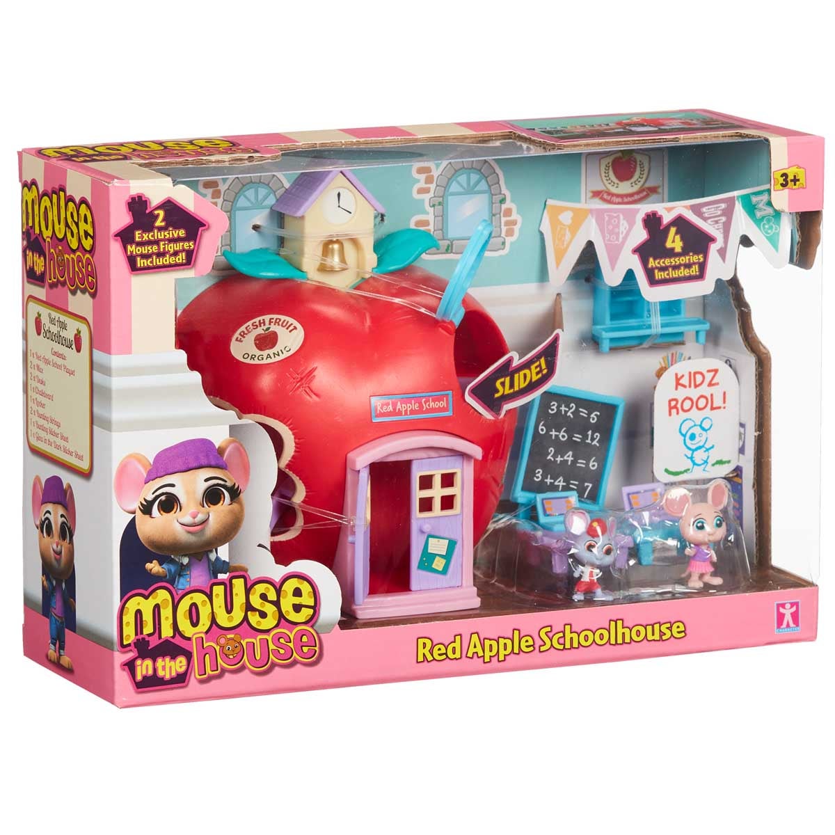 Mouse In The House, The Red Apple School Playset
