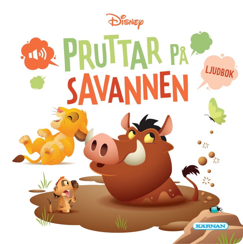 Pruttar på savannen Ljudbok