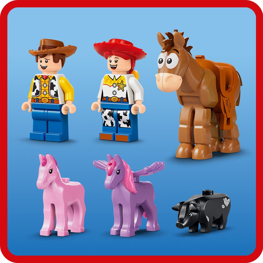 LEGO® | Disney and Pixar Toy Story 5 Blazes hästranch 43304