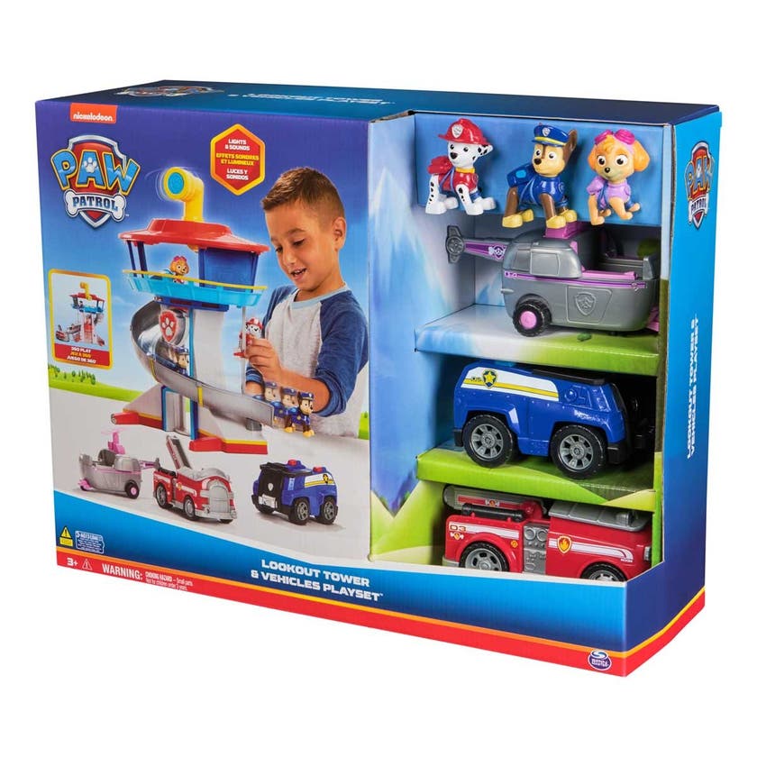 Paw Patrol Lookout Tower Bundle - Ikoniskt räddningston