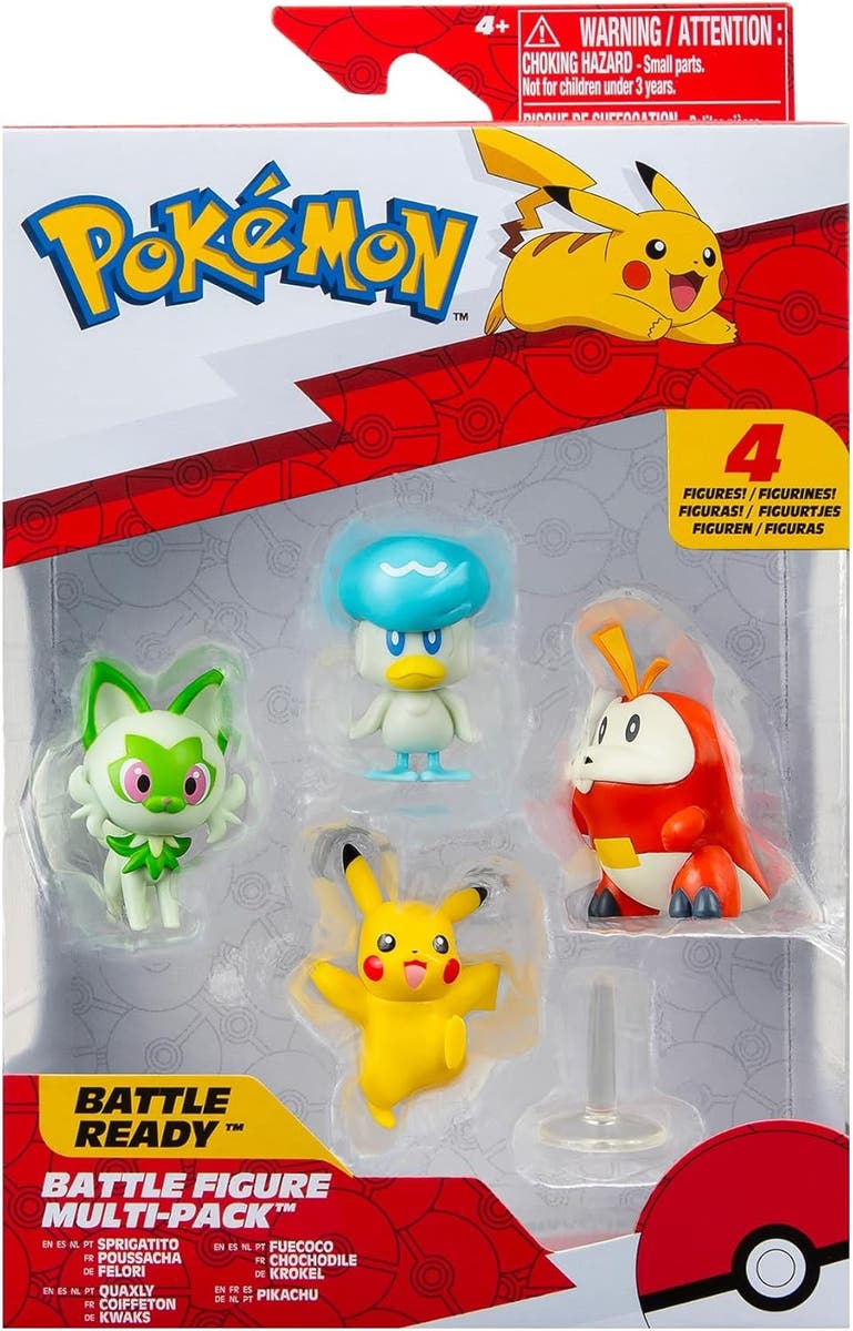 Pokemon, Battle Figure 4-pack Gen XI