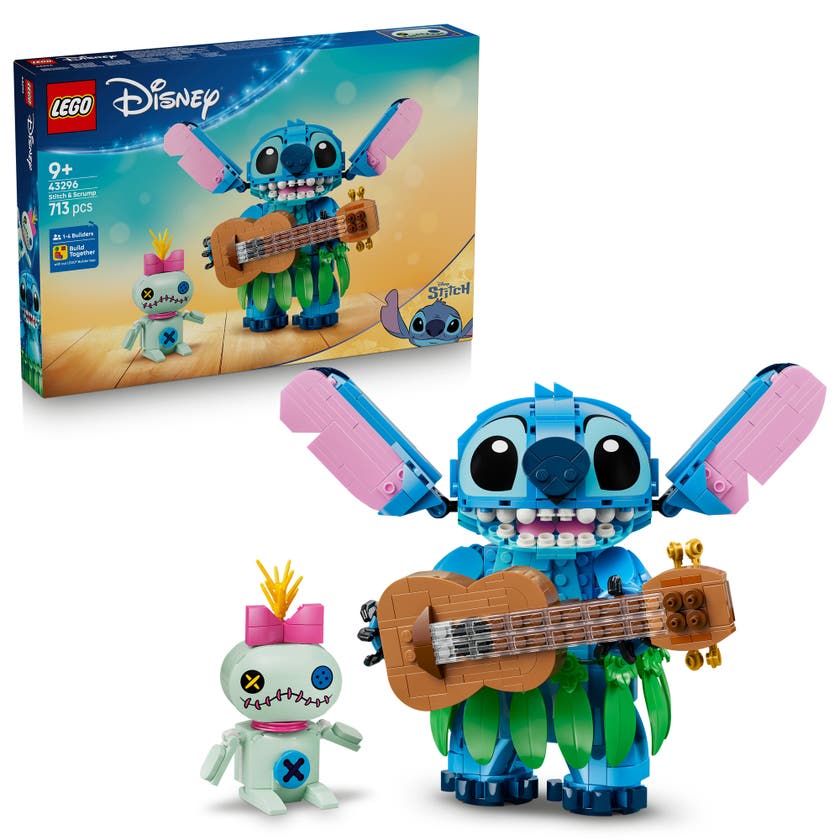 LEGO® │ Disney Stitch & Scrump Byggset 43296