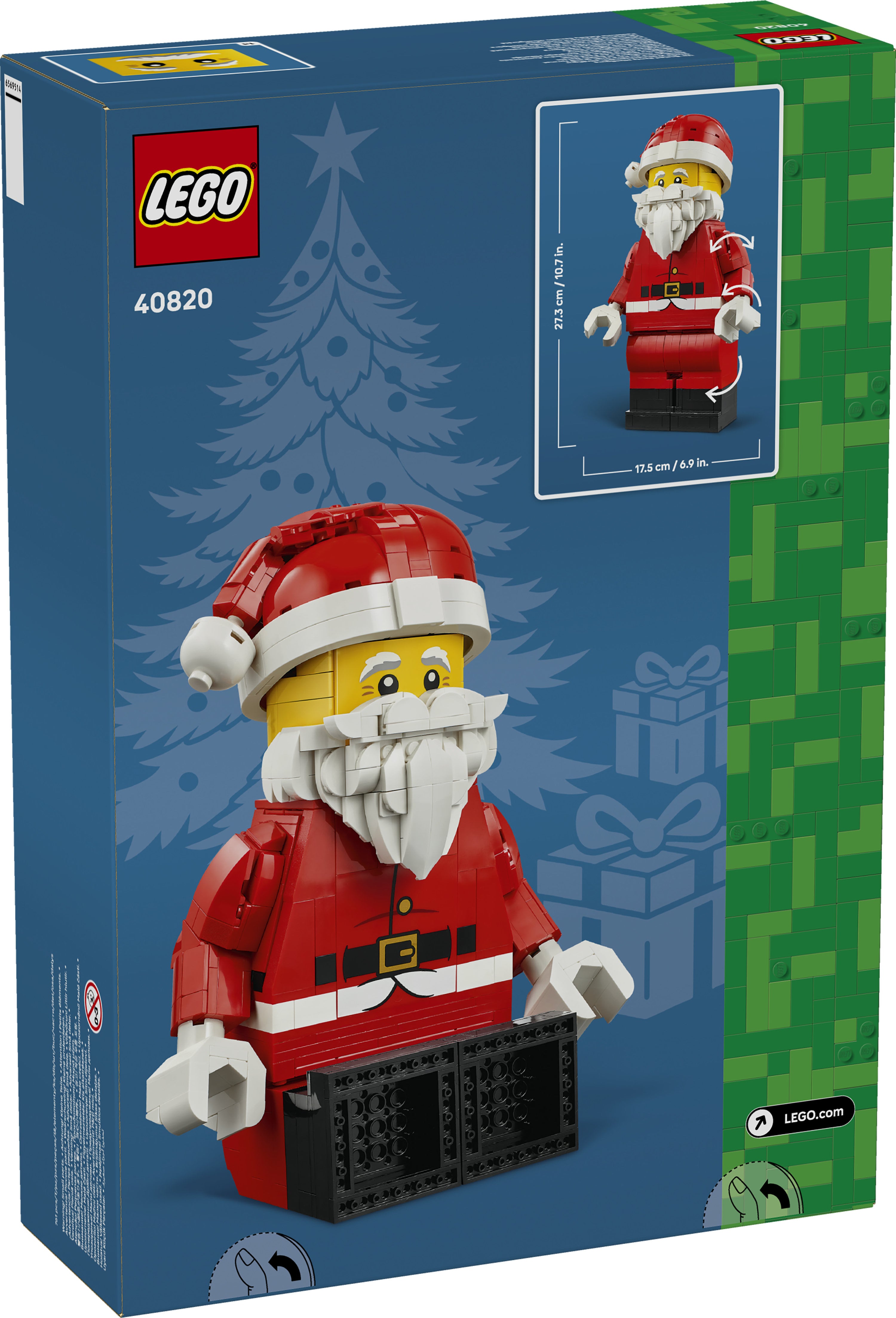LEGO® Iconic Stor jultomte-minifigur - 40820