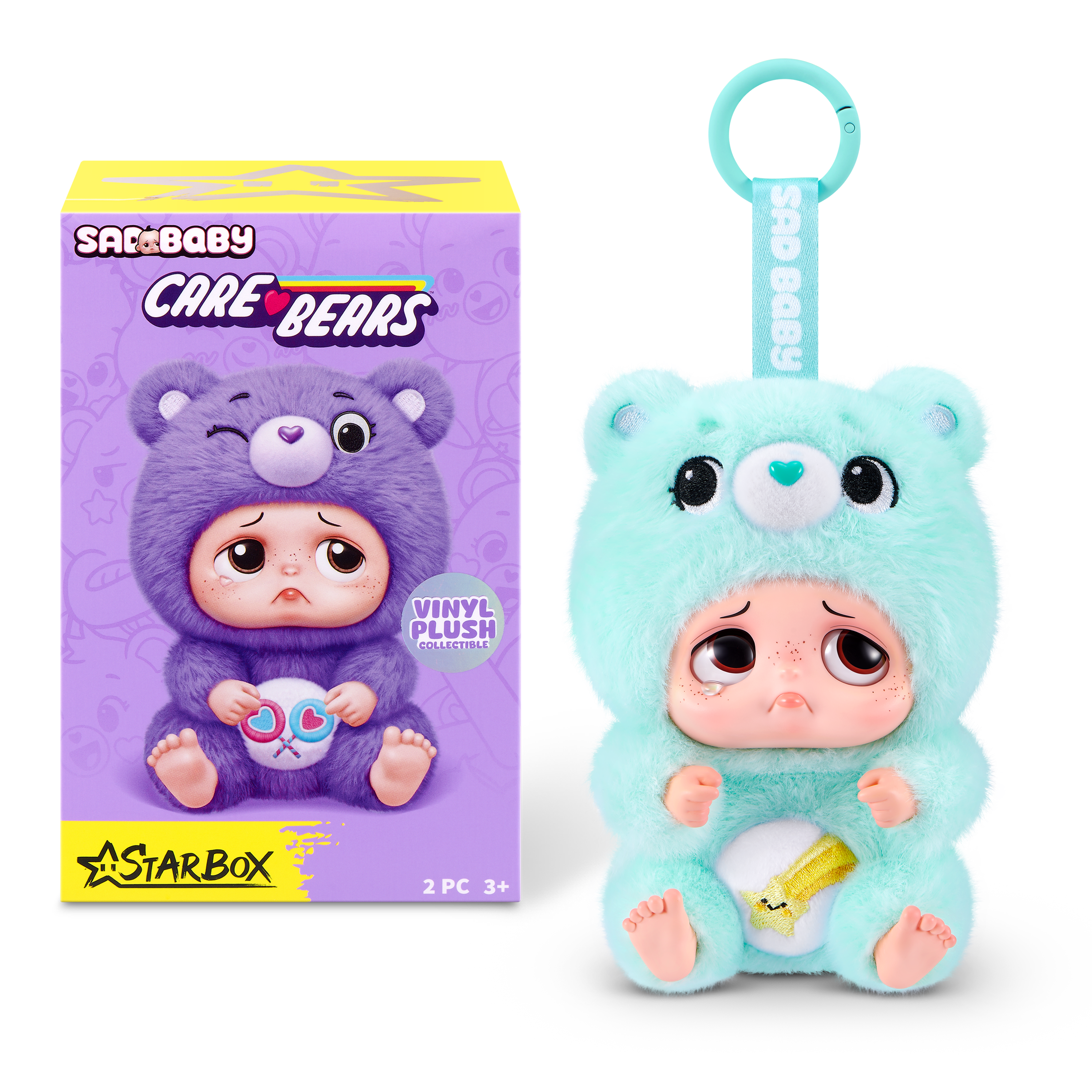 Care Bears Sad Baby Nyckelringar Blindbox