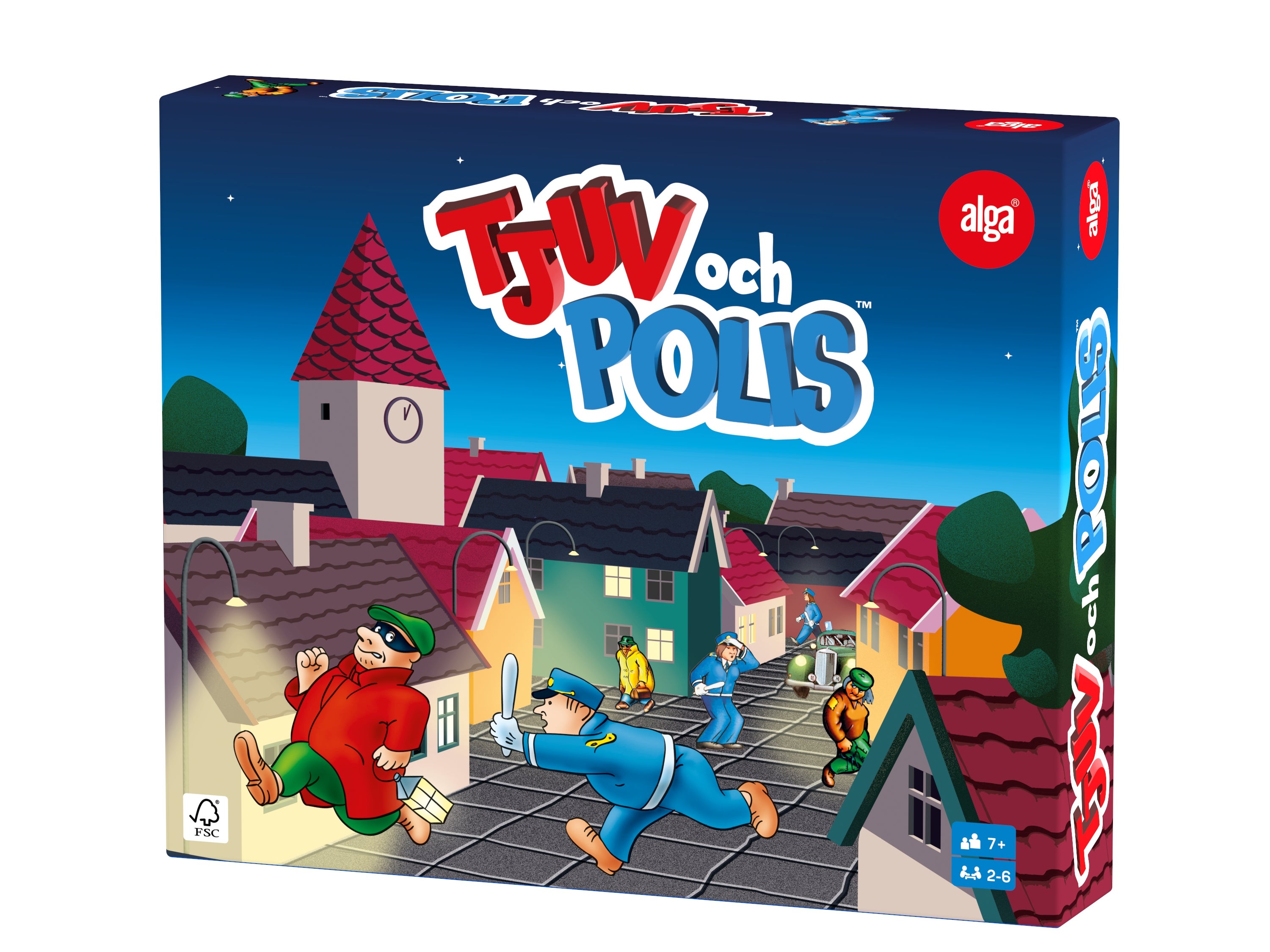 Alga, Tjuv och Polis