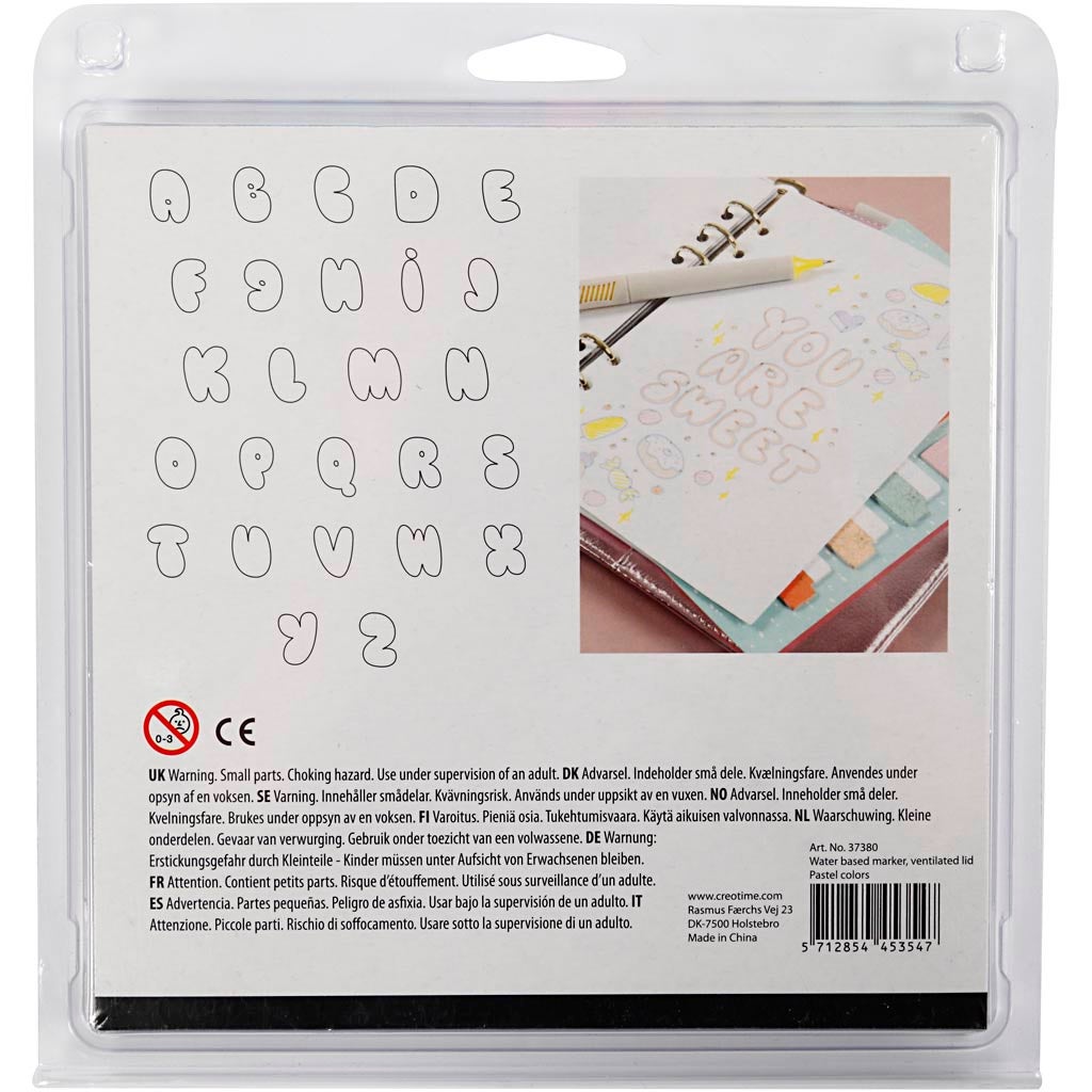 Sketch Marker, pastellfärger