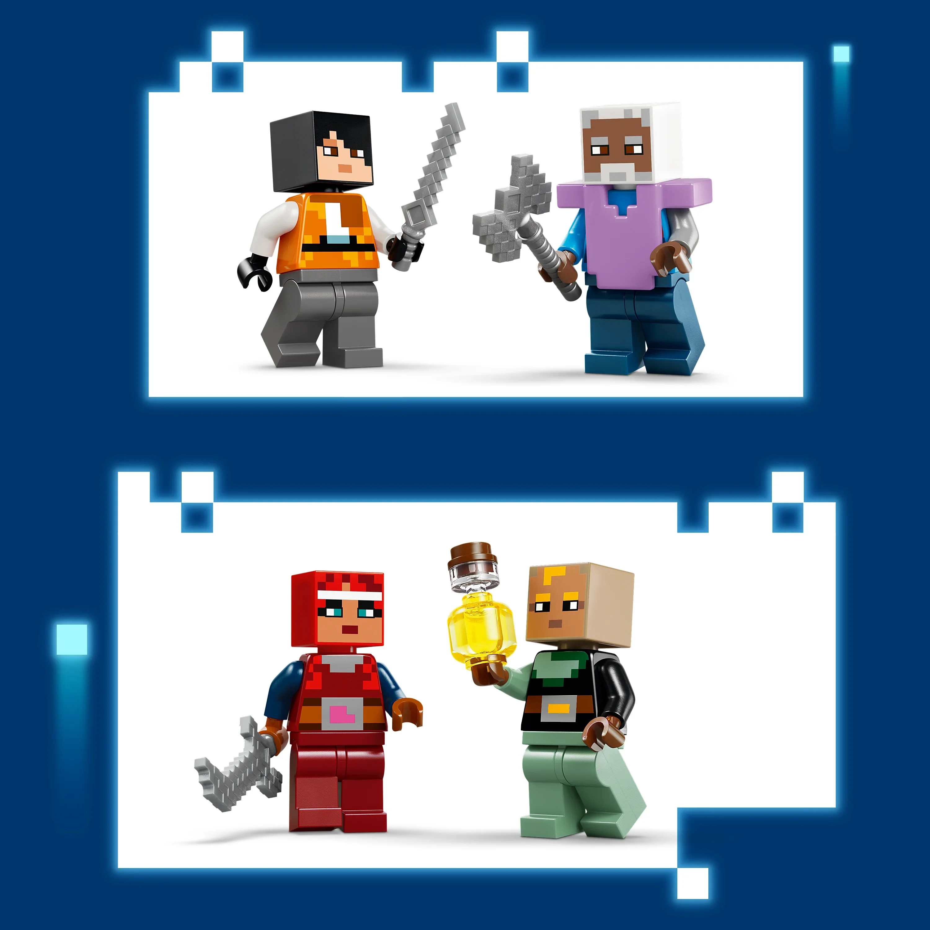 LEGO® Minecraft 21591, Striden mot den förvrängda väktaren