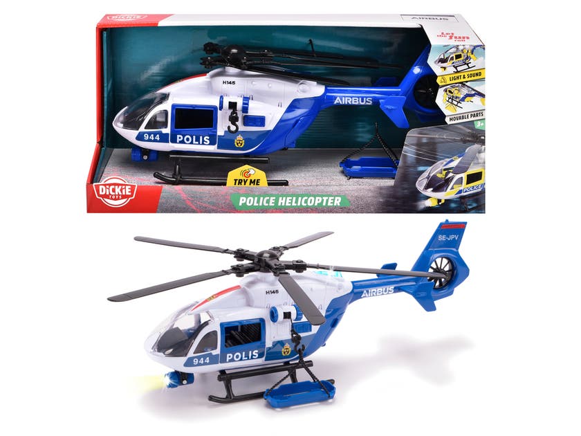 Dickie Toys Polishelikopter 36 cm med ljus och ljud