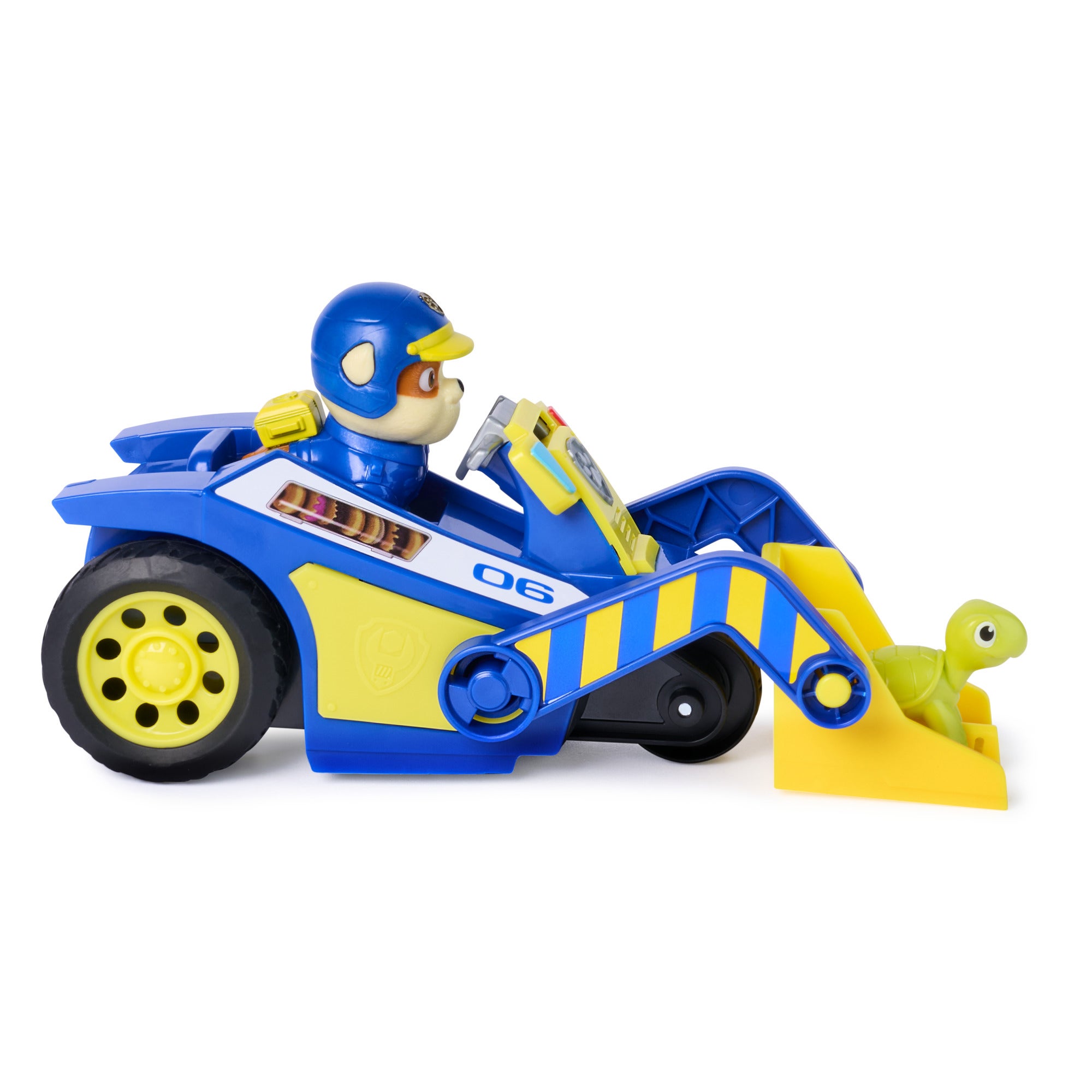 PAW Patrol Rubble Rescue Bulldozer med figur och sköldpadda