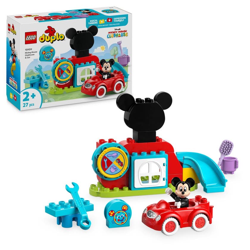 LEGO DUPLO Disney TM DUPLO® | Disney 10454, Mickey Mouse Clubhouse & Car