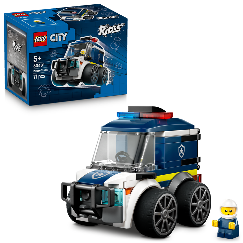 LEGO® City Fordon – polisbil Bygg- och lekset 60481