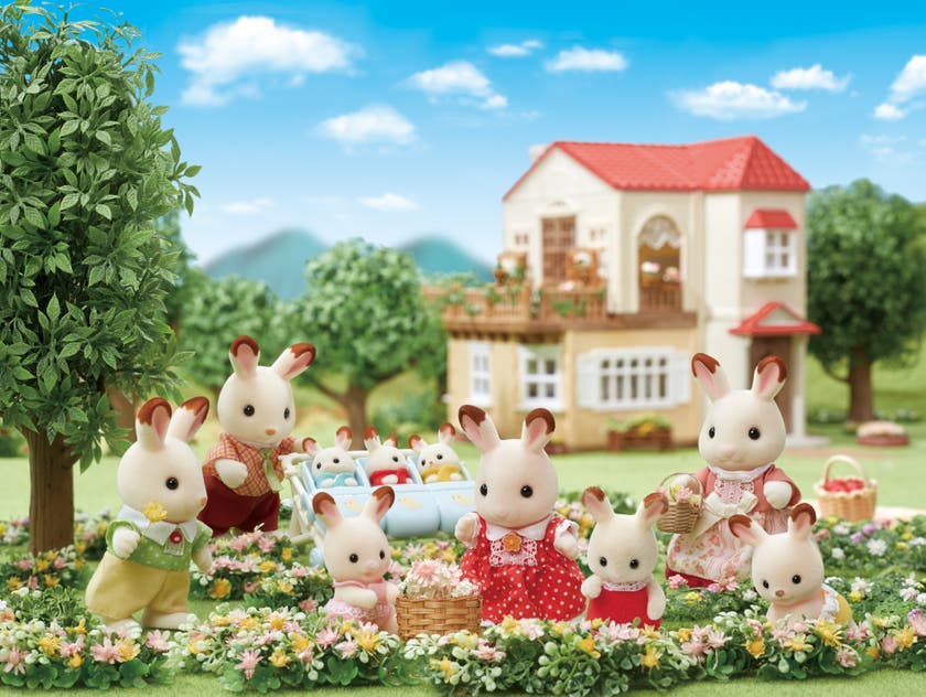 Sylvanian Families - Familjen Chokladkanin