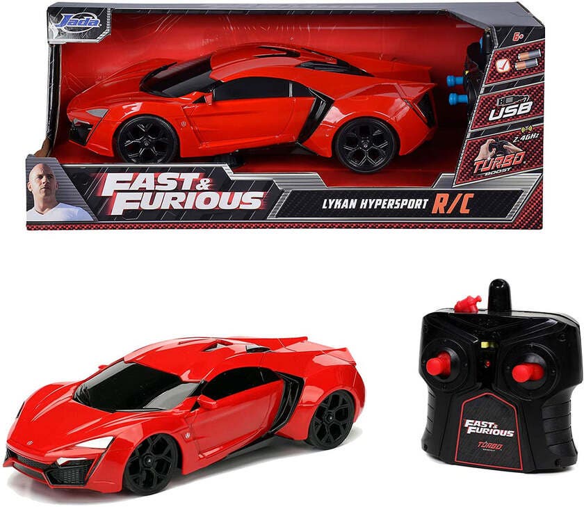 Fast & Furious Radiostyrd Lykan Hypersport 1:24