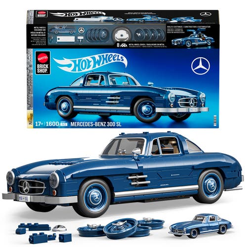 Hot Wheels Mercedes-Benz 300 SL Byggset 1600 delar