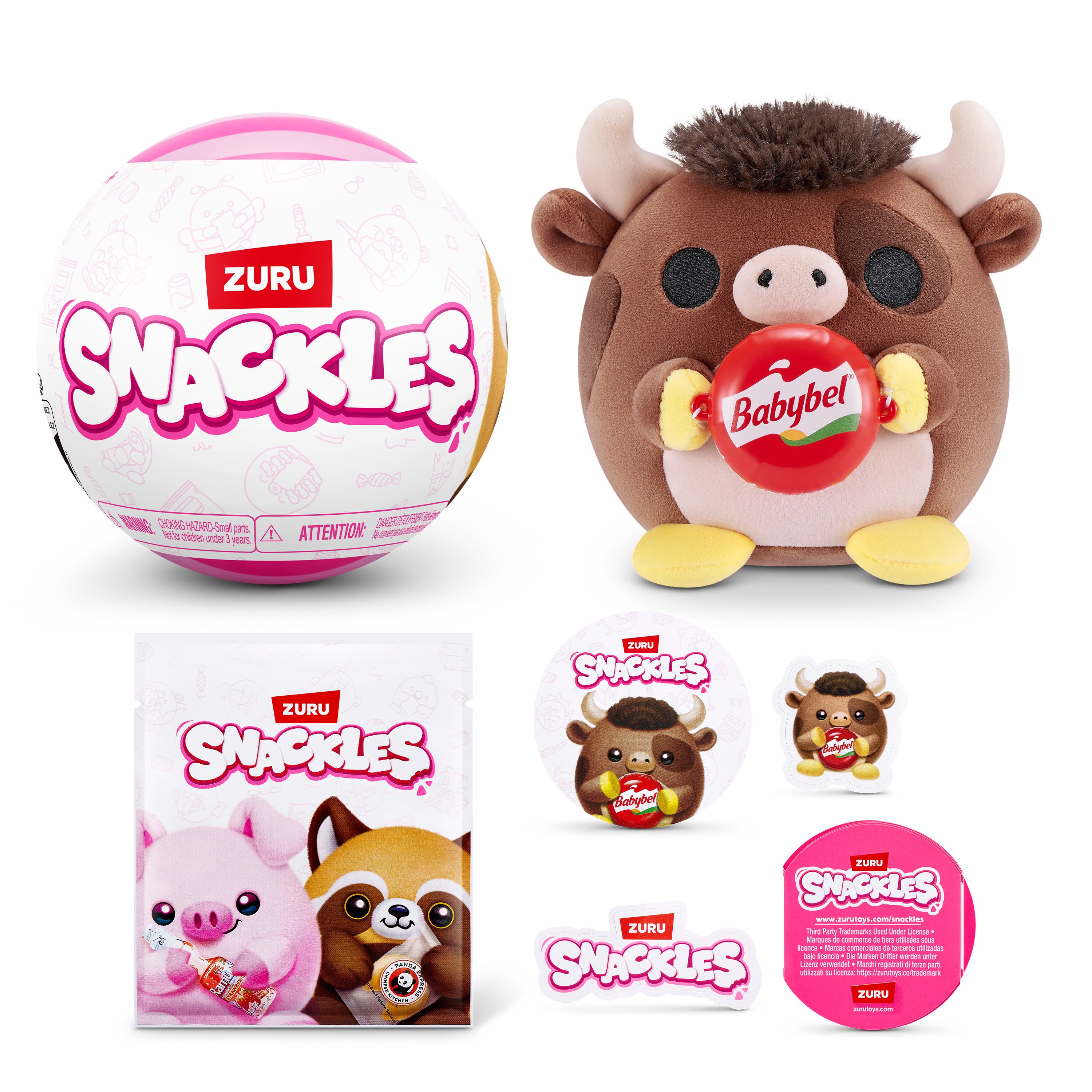 Snackles S3 Core Licensed Capsule 5"