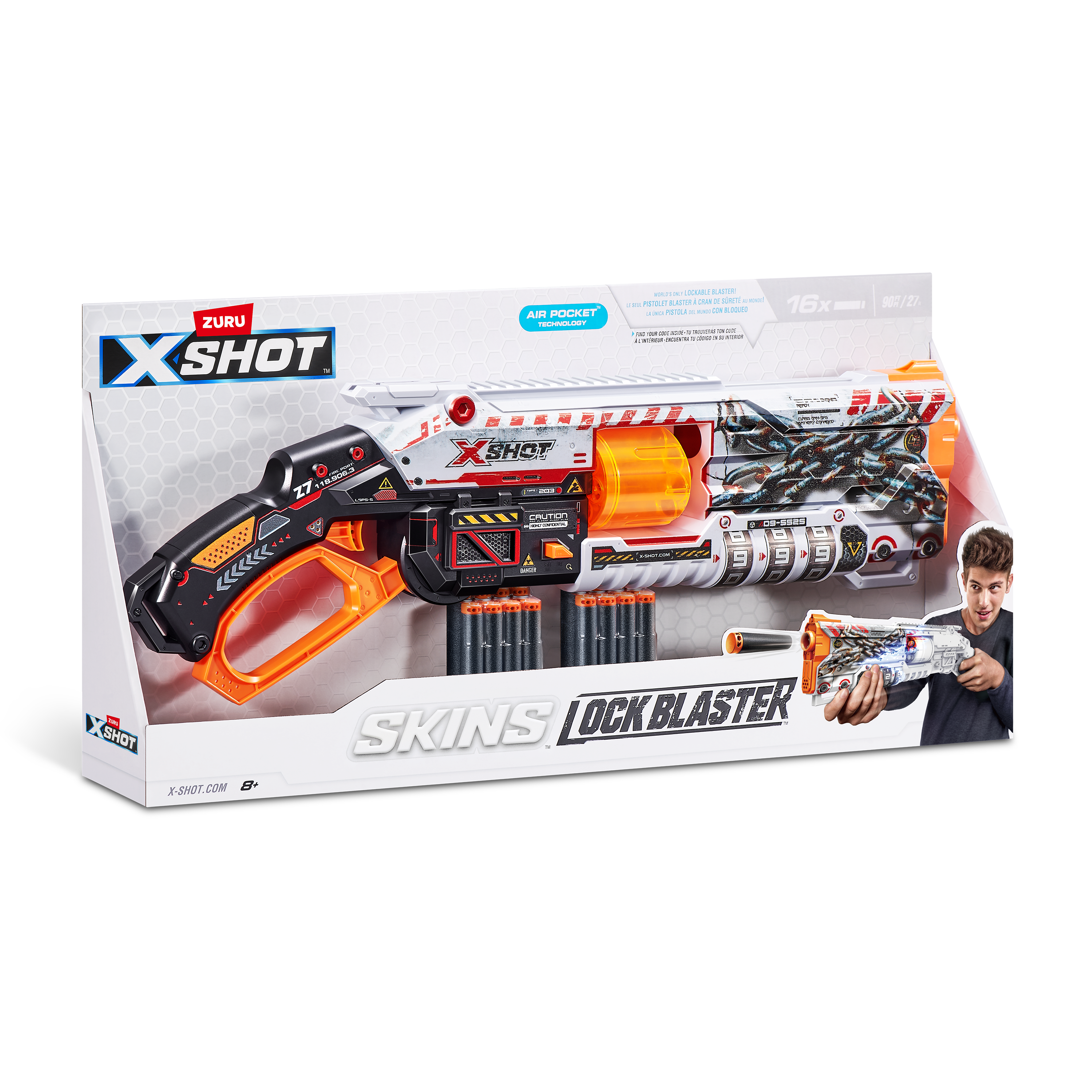 XSHOT Skins Lock Gun