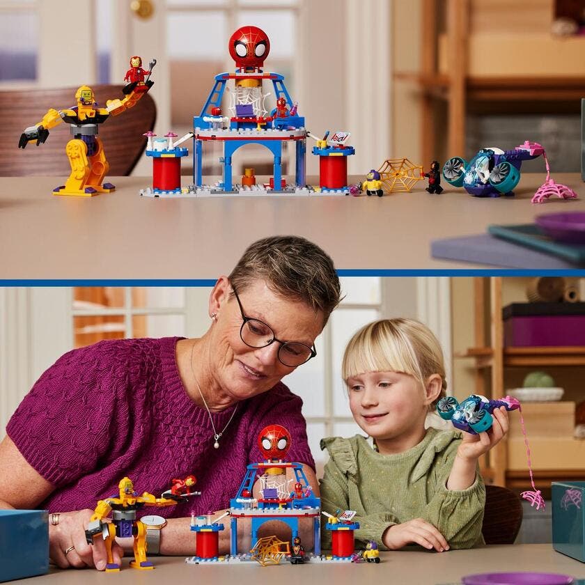 LEGO 10794, Team Spideys näthögkvarter
