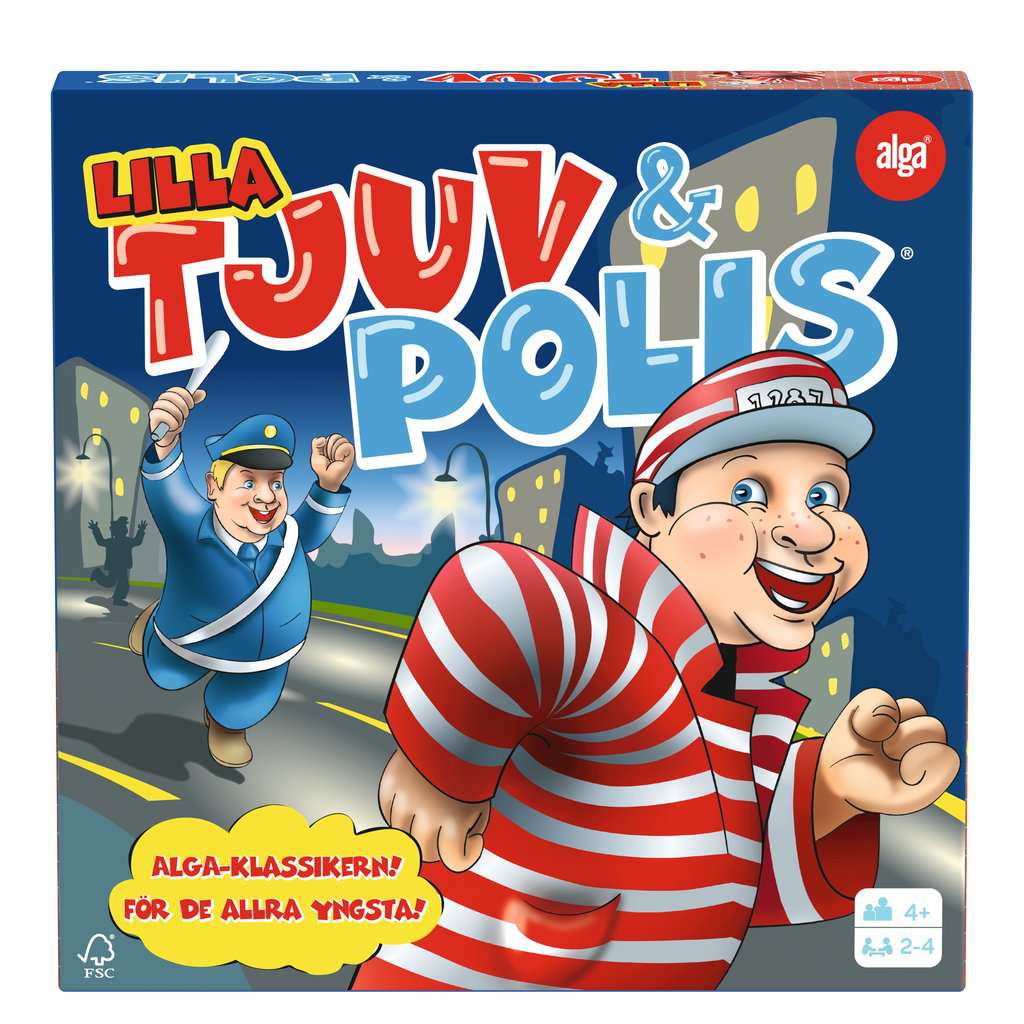 Alga, Lilla Tjuv och Polis