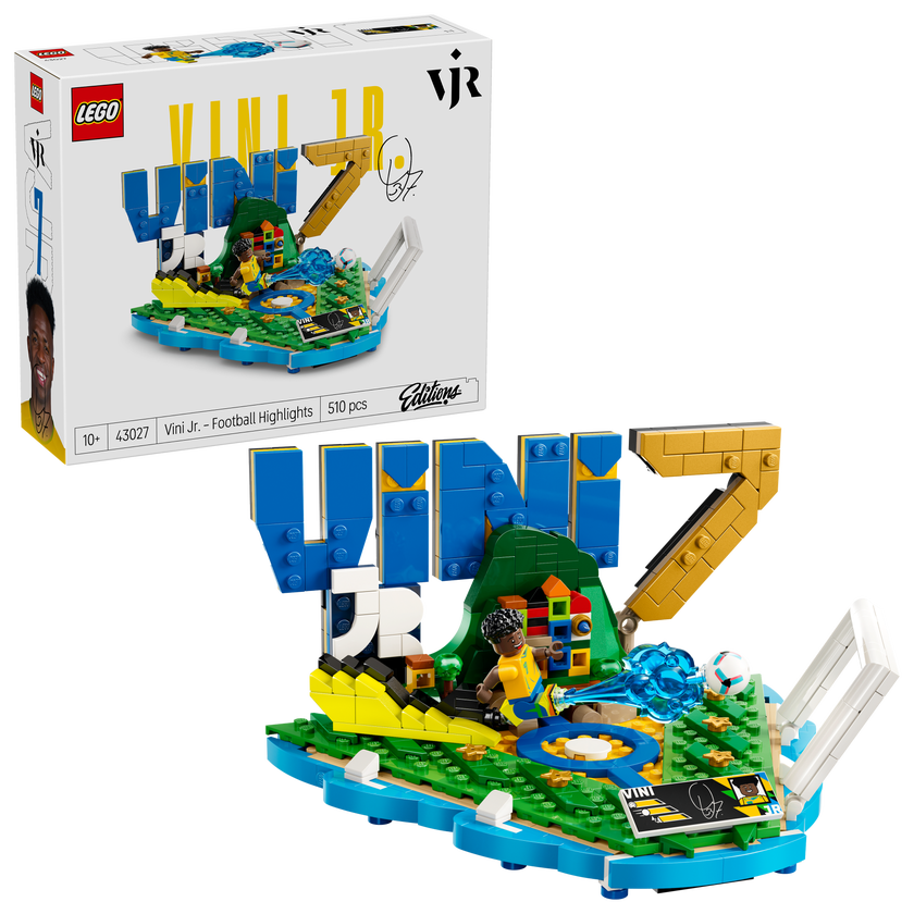LEGO® Editions Vini Jr. – fotbollshöjdpunkter 43027