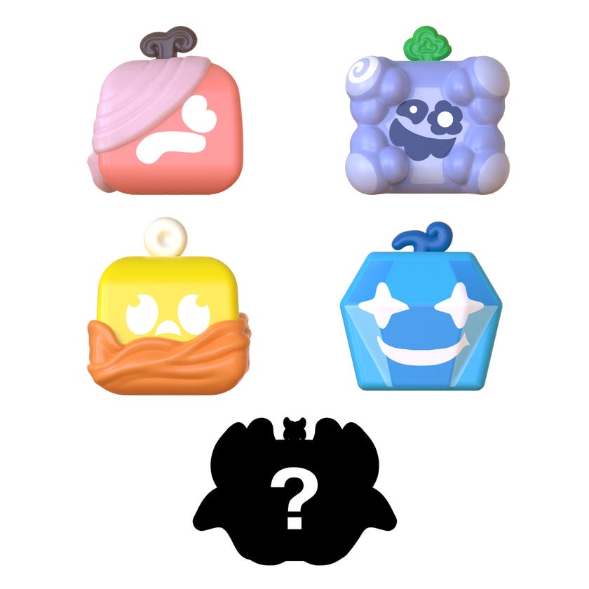 Blox Fruits, Squishy Figures, Assortment (Blind)