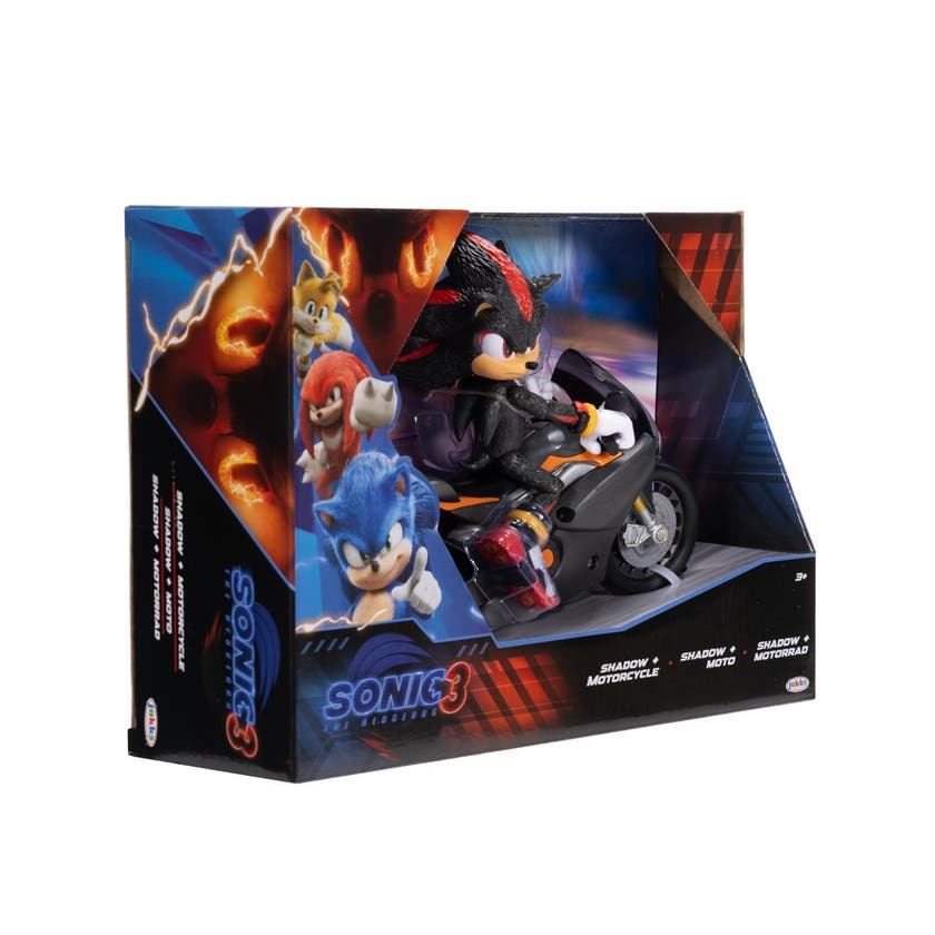 Sonic the Hedgehog 3: Shadow med Motorcykel (13 cm)