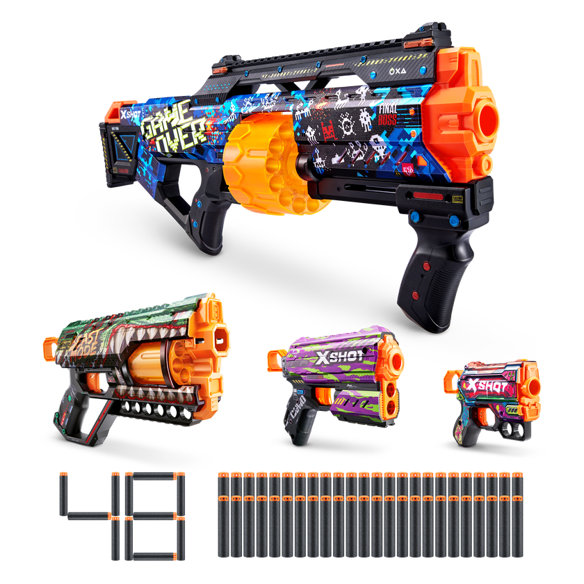 XSHOT Skins Mix Combo Last Stand, Griefer, Flux and Menace