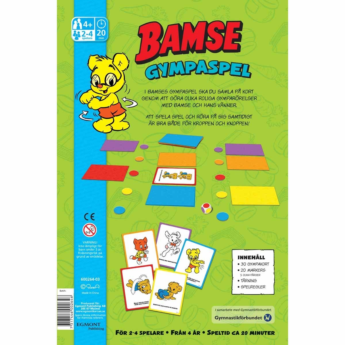 Bamse, Kärnan Bamses Gympaspel