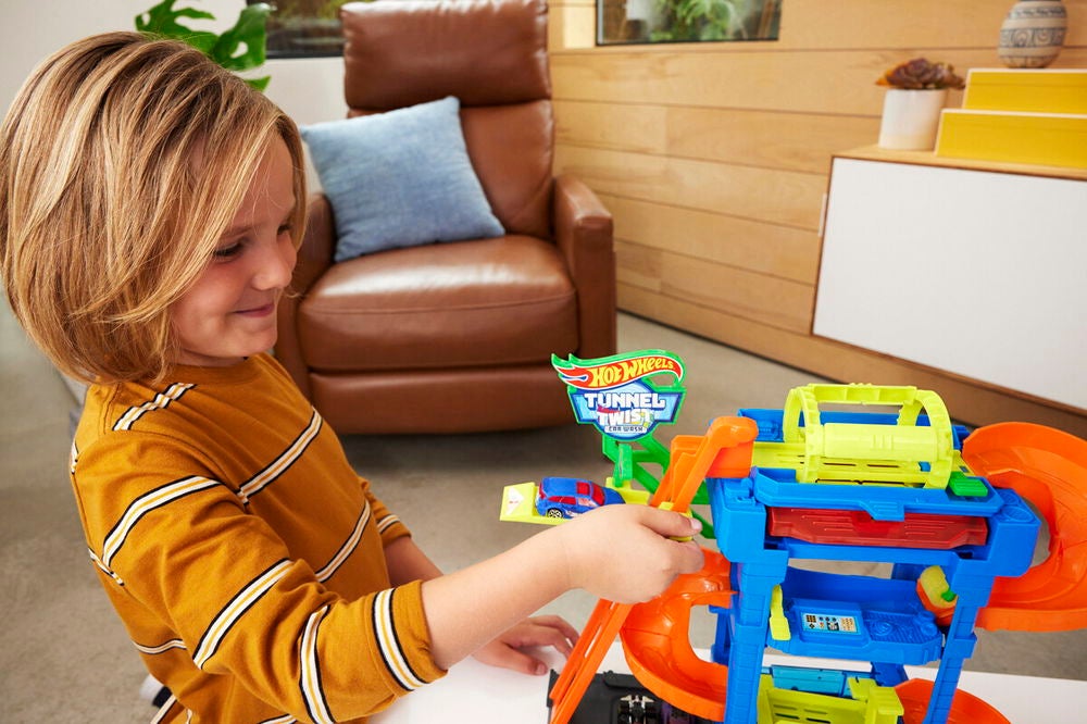 Hot Wheels, City Tunnel Twist Car Wash